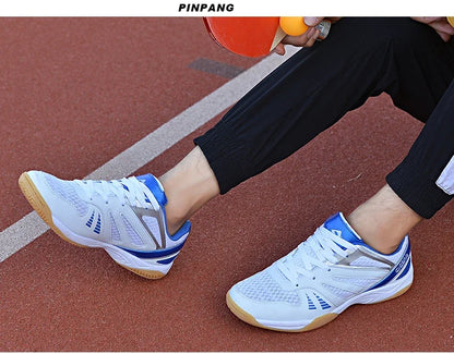 Men Table Tennis Shoes Non-slip Outdoor Breathable Competition Training Big Size Sneakers Handball Outdoor Boys Volleyball Shoes