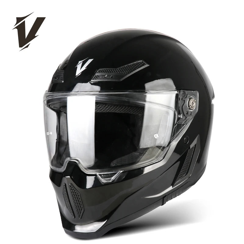 New Motorcycle Helmet DOT Approved  Full Face Racing Off-road Helmets Capacetes Men Cascos Para Moto for Harley Four Season