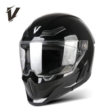 New Motorcycle Helmet DOT Approved  Full Face Racing Off-road Helmets Capacetes Men Cascos Para Moto for Harley Four Season