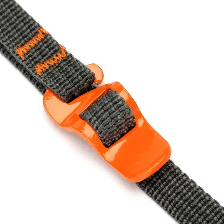 Camping Outdoor Travel Equipment Durable Quick Release Luggage Strap with Stainless Steel Buckle Hook Release Type Gear