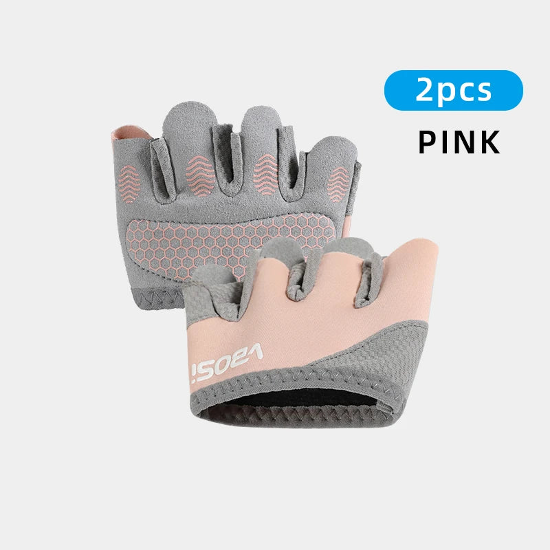 VBOSi Breathable Anti-Slip Four-Finger Sports Gloves – Training Grip Gloves for Gym, Cycling & Daily Workouts