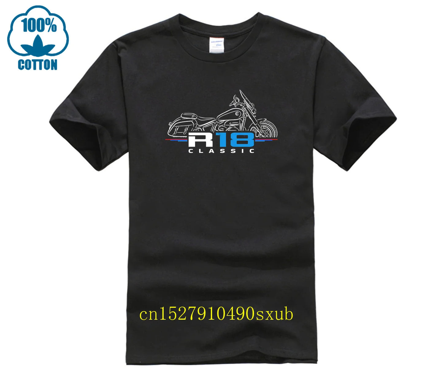 Men T Shirt Casual R18 Classic Motorcycle T-shirt Graphic Summer Short Sleeves 100% Cotton S-4xl Cool Tee