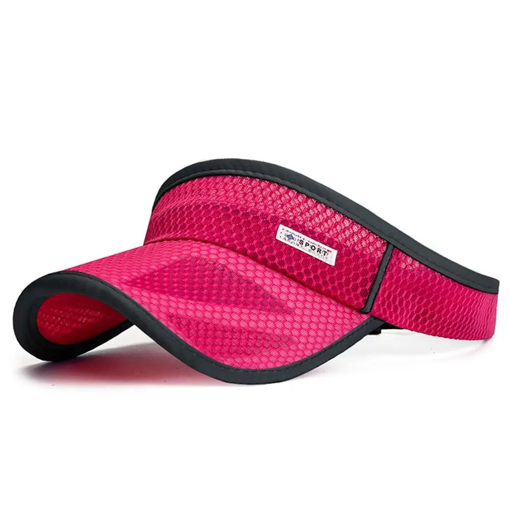 Simple Outdoor Tennis Caps Summer Hat Sports Hat Mesh Sports Equipment Sun Hats Men Hat Women Cap Baseball Cap Visor Cap