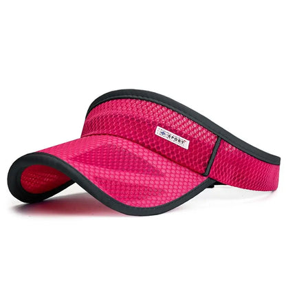 Simple Outdoor Tennis Caps Summer Hat Sports Hat Mesh Sports Equipment Sun Hats Men Hat Women Cap Baseball Cap Visor Cap