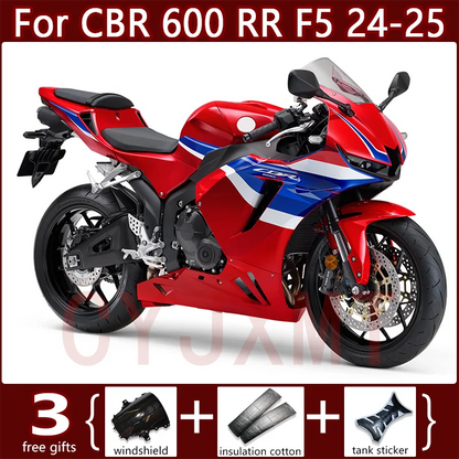 New Motorcycle Fairing Kit for Honda CBR600RR CBR600 F5 2024 2025 Moto Spoiler Fairings CBR 600 RR 24 25 Bodyframe Housing Parts