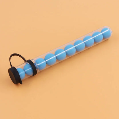 10pcs/Lot GREAT 10 Round Paintball Tube w/Lid - 10 Pack 0.68" Caliber PODS Speed Tubes