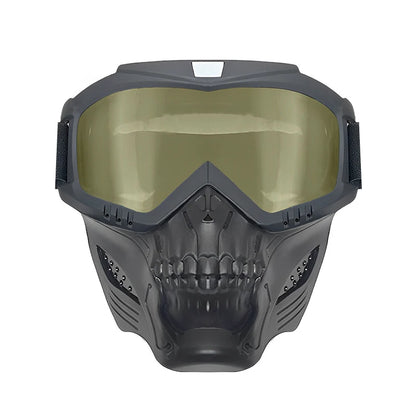 Windproof Motorcycle Goggles Mask Explosion Proof Dirt Bike Motocross CS War Game Paintball Hunting Tactical Mask