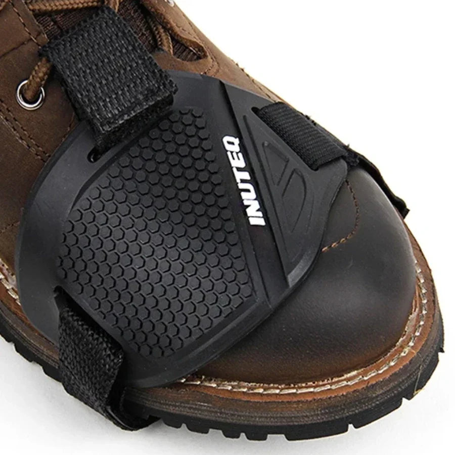 Motorcycle Shift Pad Rubber Boot Protective Cover Adjustable Shifter Shield Anti Slip Pad Shoe Cover Motorcycle Shoe Protection