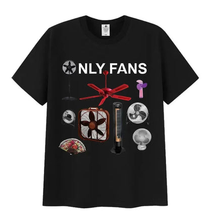 Funny Only Fans Meme T-Shirt Men Women Summer Cozy Short Sleeve T-Shirts Retro O-Neck Clothing High Quality T Shirt Tops