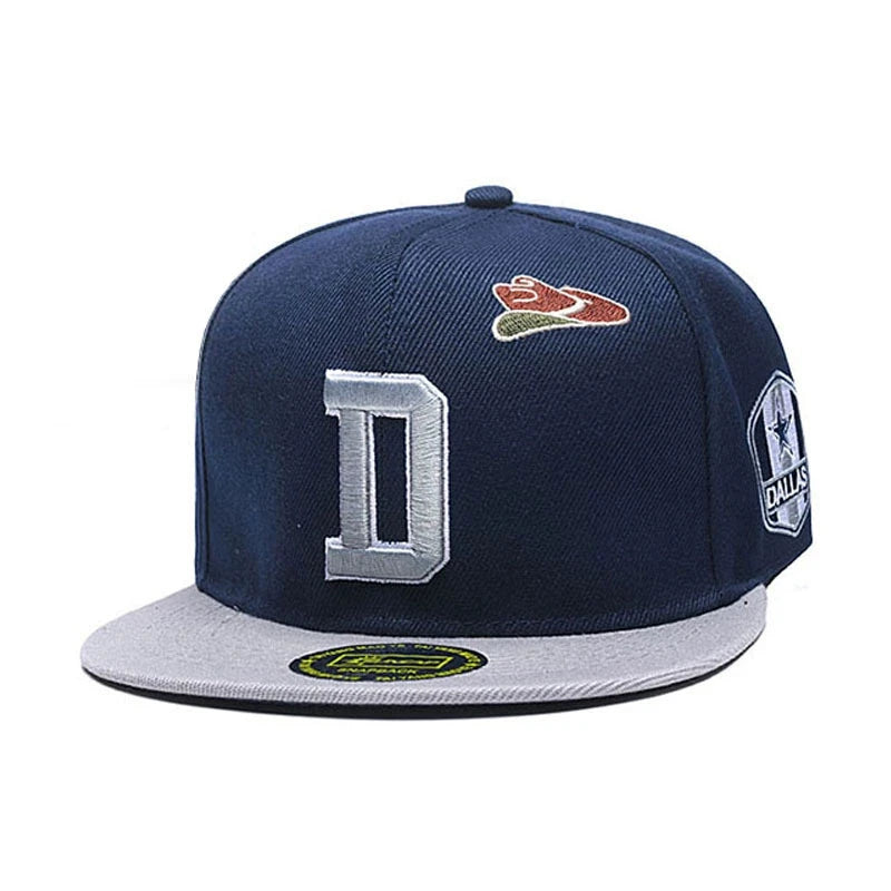 Fashionable Adult Hip-hop Cap Adjustable Flat-brimmed Cap  Basketball Baseball Cap Outdoor Adult Casual Sports Sun Hat