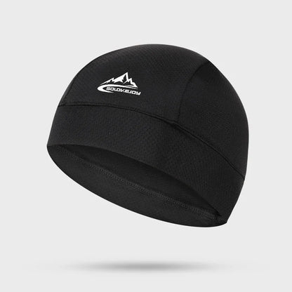 Motorcycle Cap Quick Dry Anti-UV Sports Hat Cooling Skull Cap Helmet Liner Sweat Cap Outdoor Bike MTB Running Hat For Men Women