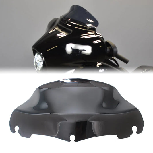 9" Motorcycle Accessories Wave Windshield Windscreen Wind Deflector For Harley Touring Tri/Electra/Street Glide FLHX/I 2014-UP