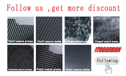 100% Pure Dry Carbon Fiber Race Shell Parts Fender Winglets Cover Fairing Kits For BMW S1000RR M1000RR 2024 2023 2022