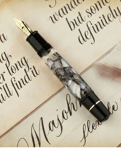 New MAJOHN P139 P138 P136 Classic Flex Nib Fountain Pen  Flexes Nib Pen Softness Flexare Business Modification Writing Pen ES ER