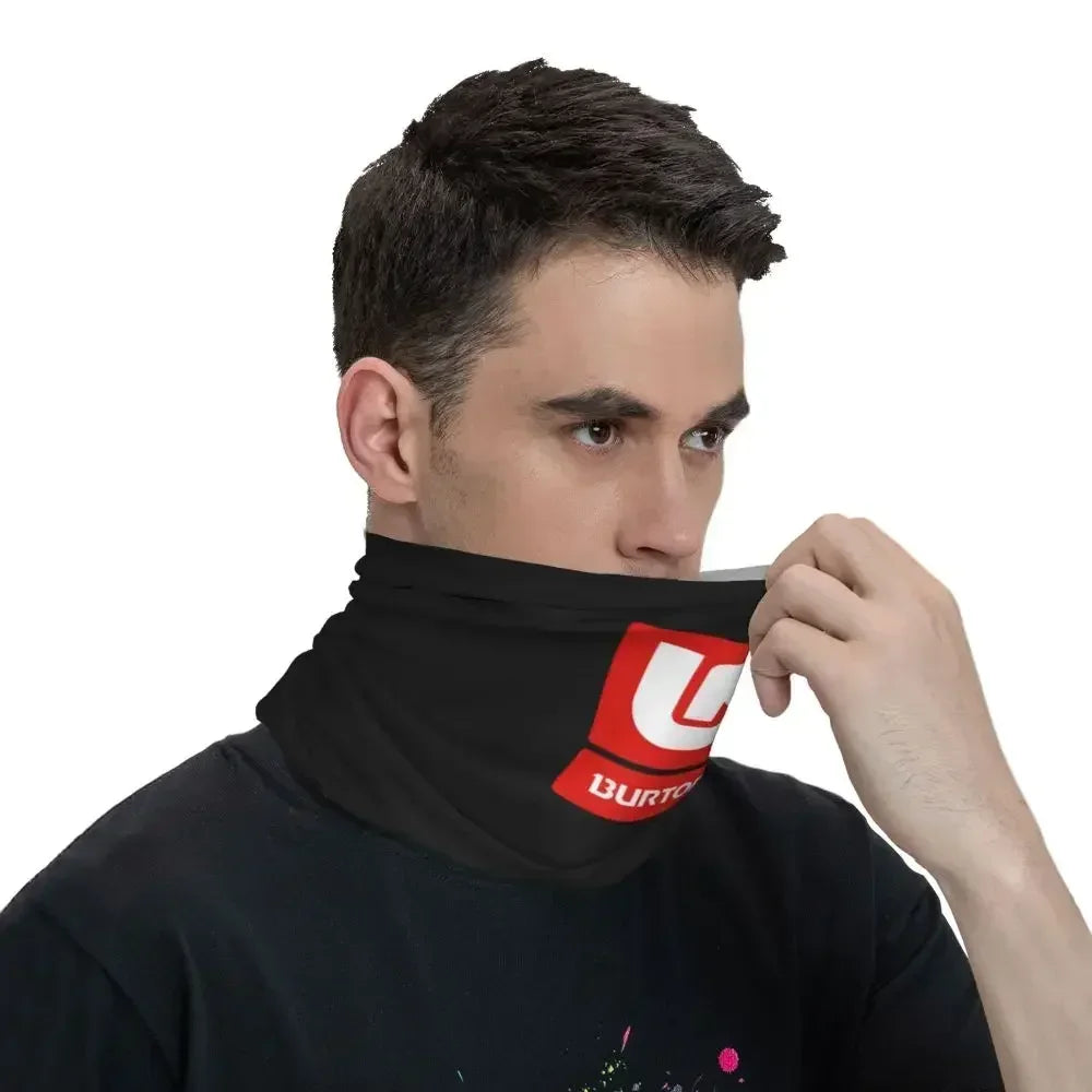 Burton Snowboard Sportive Bandana Neck Cover Printed Wrap Scarf Multifunction Balaclava Outdoor Sports For Men Women Adult