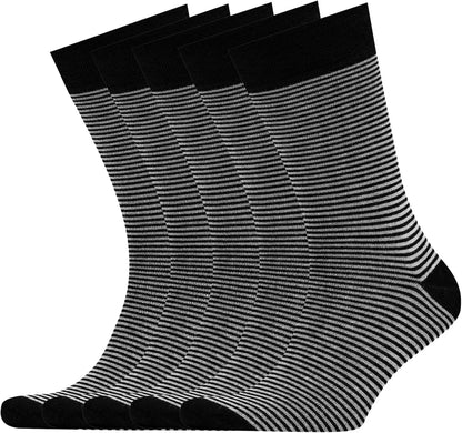 3pair Sock Leisure Athletic Sports Crew Dress Men Solid Color Striped plus-size Business Stockings mid-calf Autumn Winter B8W119