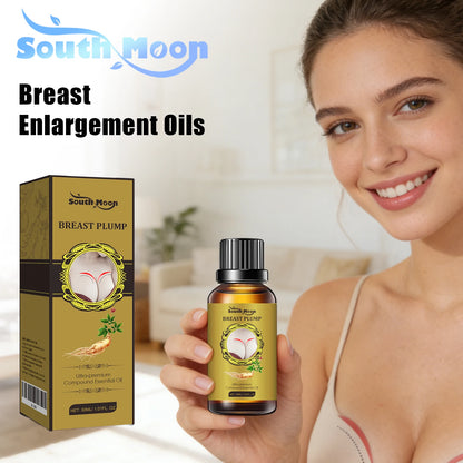 South Moon Breast Plumper Oil Lift Firm Breast Enhance Fullness Shaping Plump Contour Improve Elasticity Breast Enlargement Oils