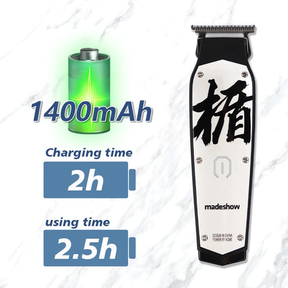Madeshow M11 Professional Barber Manufacturer Hair Cut Machine Rechargeable Cordless Trimmer Electric Hair Clipper