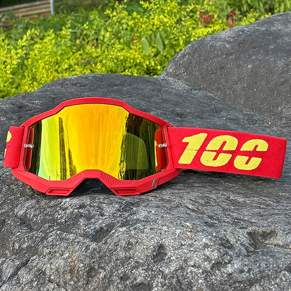 100 Motocross Glasses Motorcycle Sunglasses Man MTB ATV Mask Windproof Protection Skiing Cycling Racing Off-Road Goggles