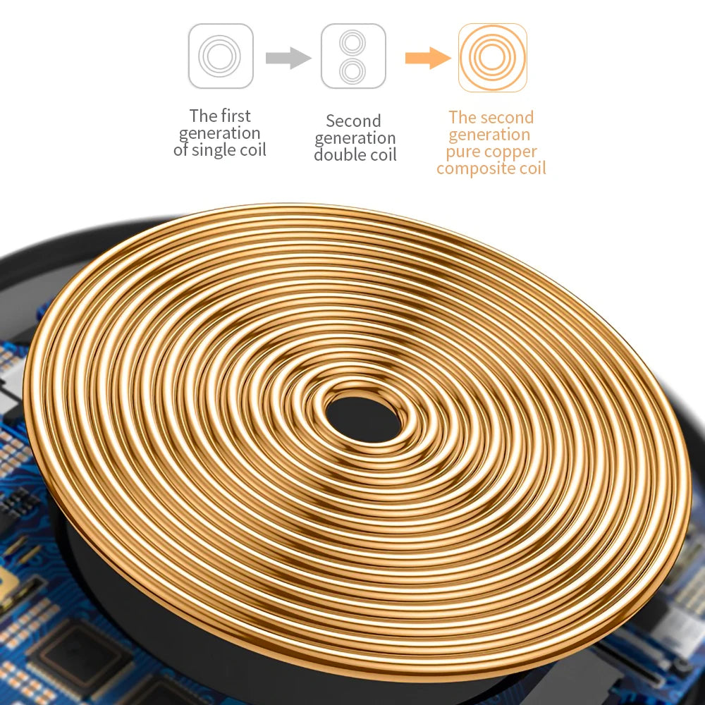 Essager 15W Qi Wireless Charger Fast Wireless Charging Pad Quick Induction Wirless Charger For iPhone 14 Pro max Xiaomi mi 9 Pro