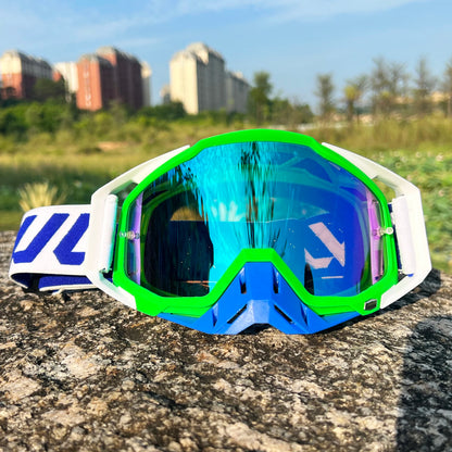 WJL Sports Motocross Glasses Motorcycle Sunglasses Man MTB ATV Mask Windproof Protection Skiing Cycling Racing Off-Road Goggles