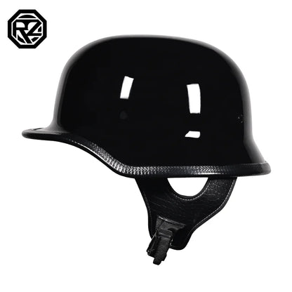 ORZ-309-Soldier Helmet Retro Half Helmet Motorcycle Male and Female Motorcycle Personality German Ladle Helmet Electric Vehicle