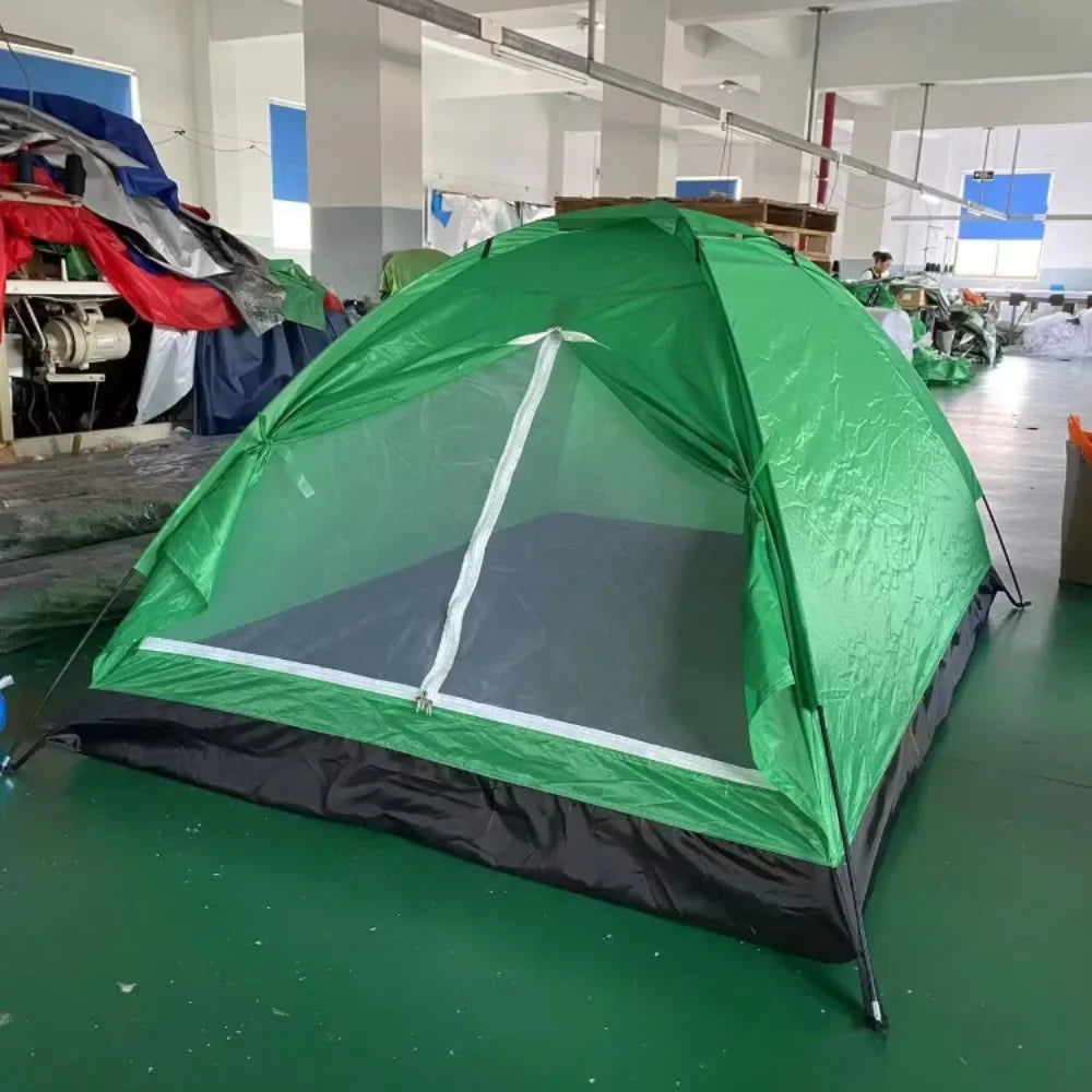 Outdoor Self-driving Travel Camping Tent  with Bag for Outdoor Camping Traveling for Summer Spring Autumn 3 Seasons 2 People