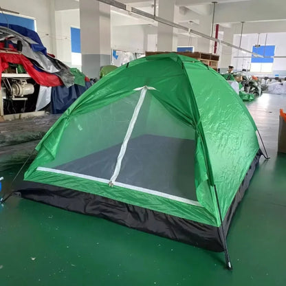 Outdoor Self-driving Travel Camping Tent  with Bag for Outdoor Camping Traveling for Summer Spring Autumn 3 Seasons 2 People