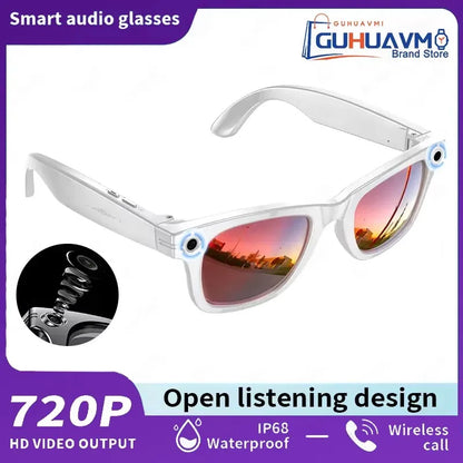 4GB Smart AI Glasses 800W pixel AI Shooting Camera HD Photo Video Voice Call Translation IP67 Waterproof Bluetooth Glasses 2025