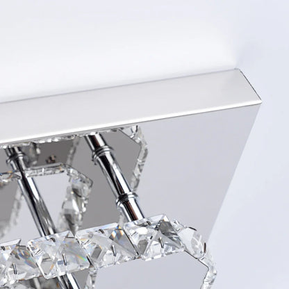 Crystal Ceiling Light Modern Crystal Led Chandelier Luxury Pendant Lighting  Home Decor Lamp Living Room Indoor Fixture Bedroom