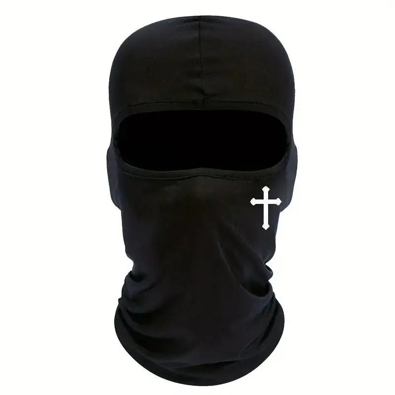 Christian Balaclava Cross Ski Mask Full Face Mask Cover Faith Shiesty Jesus Face Cover Breathable Men Women Sports Motorcycling