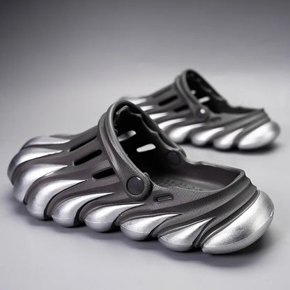 High Quality Summer Men Sandals Slippers Outdoor Beach Comfortable Soft Clogs Mens Beach Sandals Mens Casual Shoes Garden Shoes