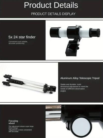 F30070M Professional Astronomical Telescope for Space Monocular 30070 Powerful Binoculars Night Vision for Star and Moon