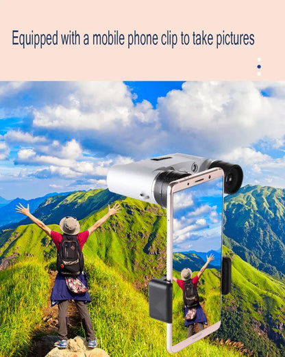 50000M Telescope Auto Focus 500X25 Powerful Binoculars Long Range Professional Mini Portable HD Waterproof Monocular