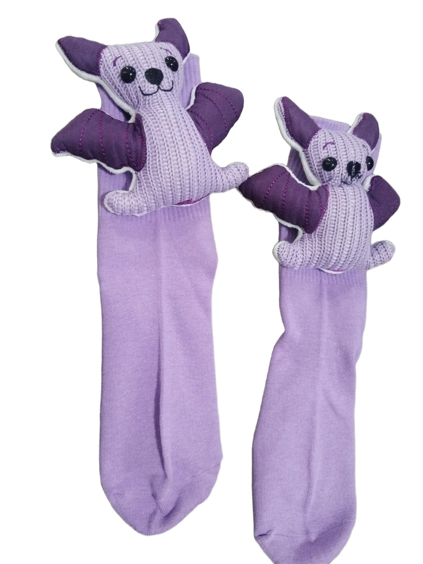 3D Knit Animal Socks Cute Floor Socks Hand Crocheted Double Layer Warm Sock with Cute Rabbit Panda Animals Christmas Gifts