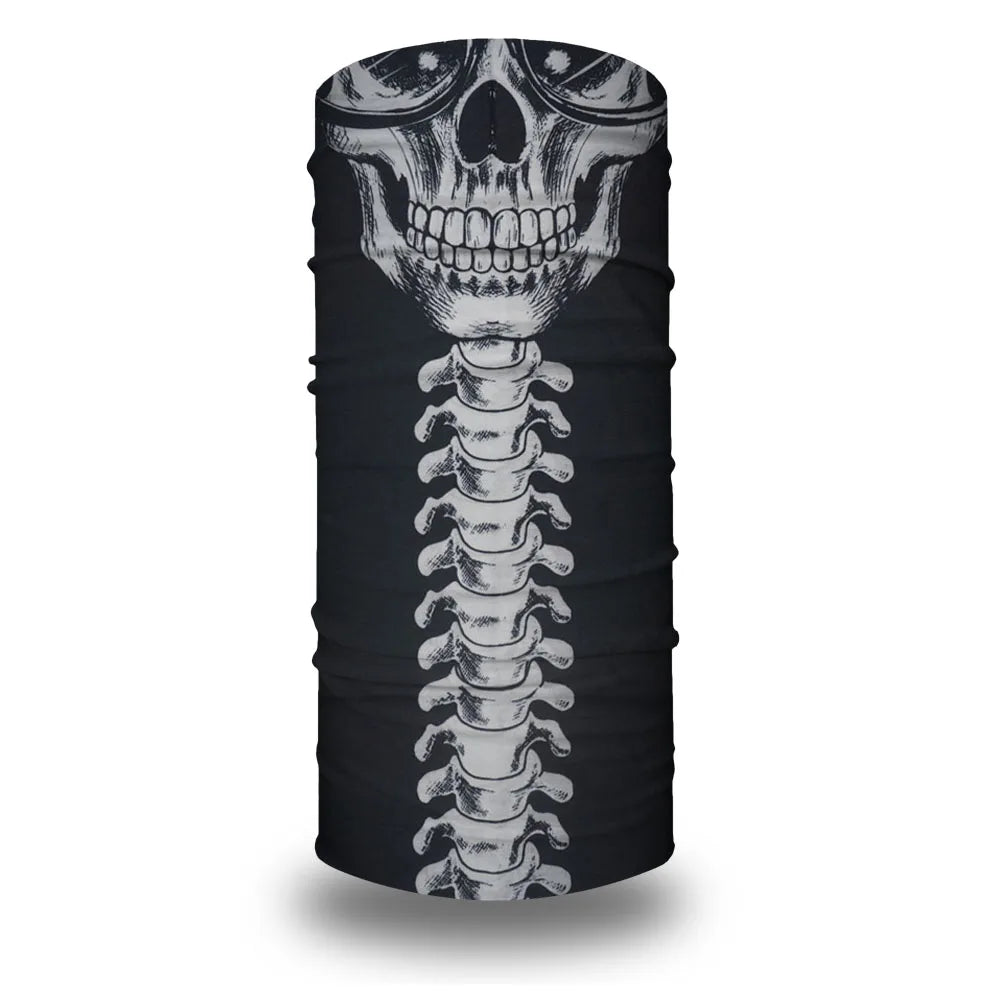 63-93 Vendetta Punisher Face Cover Tube Bandana Joker Men Motorcycling Riding Neck Gaiter Women Headband Mask Holloween Headwrap