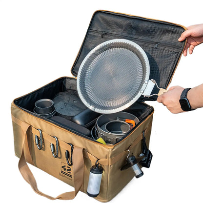 Camping Organizer Bag Utility Tote Bag Camping Organizer 30L Utility Duffel Foldable Container with Handle for Moving Dorm