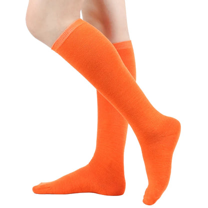 Middle Tube Sock Women Striped Knee High Ladies Japanese Harajuku College Style Cotton Summer Calf Sock Black White Female Gift