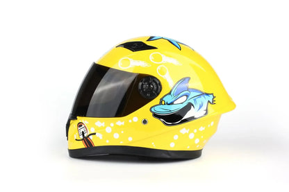 Children Helmet Safety Kid Riding Helmets New CuteFull Face For Four Seasons Outdoor Sports Head Bicycle Motorcycle Helmet