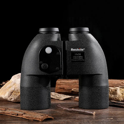 Nautical Binoculars Boshile 10x50 Rangefinder Compass Telescope High Powered Nitrogen Waterproof Coordinates Distance