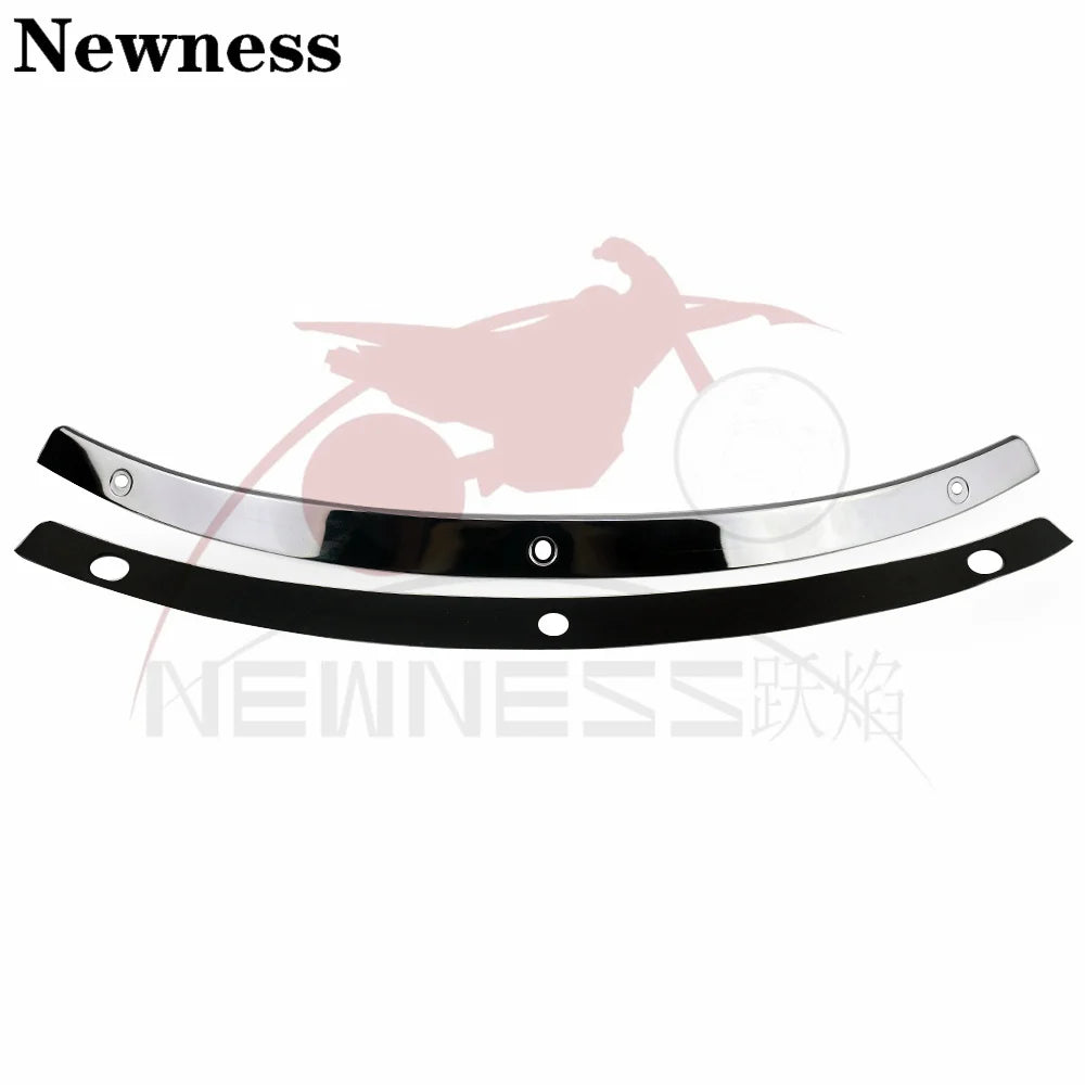 Motorcycle Windshield Windscreen Trim Steel Black/Chrome For Harley Touring 1996 2014-2019 Electra Glide Street Glide FLHX FLHTC