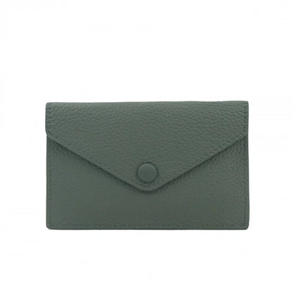 Customized letters, genuine cowhide leather, women's ultra-thin card wallet, women's short envelope, women's wallet