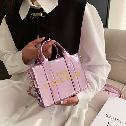 The Tote Bags For Women Crossbody Female Handbag New Solid Words Lette Leisure Large Bag Luxury Fashion Bag designer Bag for PU