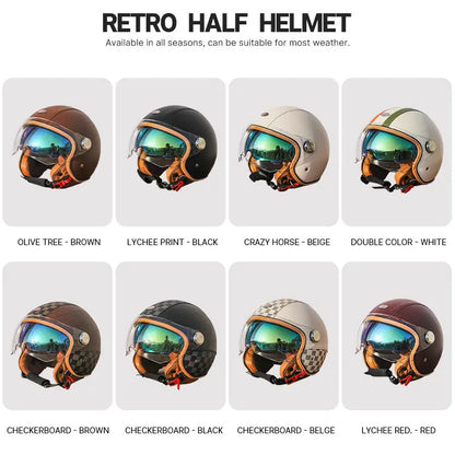 Japan Imported The New DOT Standard Certified Electric Motorcycle Helmet Female Winter Warm Male High Quality and Safety