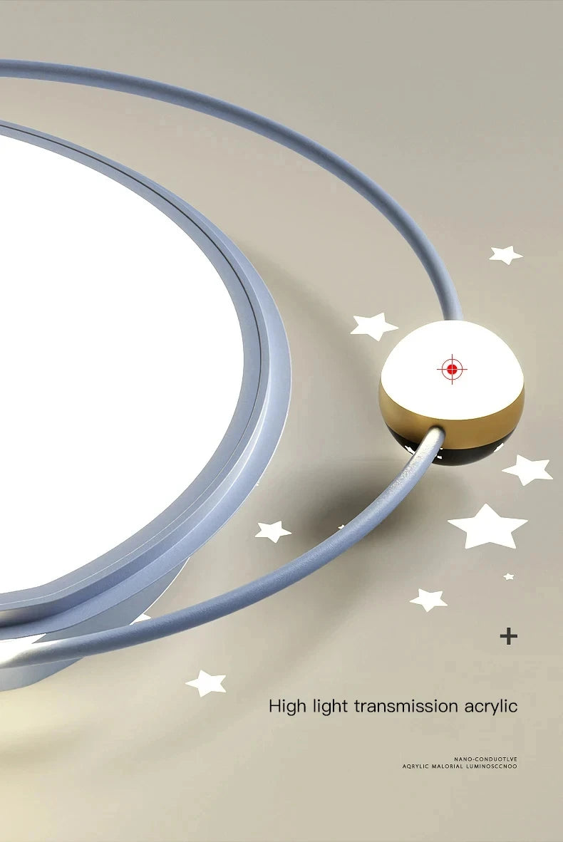 Modern Simple LED Ceiling Lamp Home Decor Bedroom Study Fixture Creative Dining Living Room Lights Children's Room Chandelier