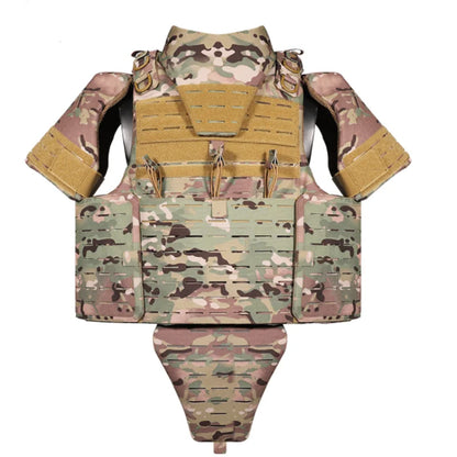 YAKEDA full protective plate carrier breathable wear vest training CS vest outdoor camping equipment molle Hunting vest