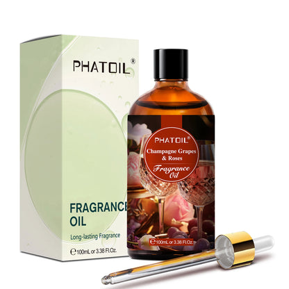 PHATOIL 100ML with Dropper Fragrance Oil For Diffuser Fruit Carnival Almond Vanilla Golden Vintage No.1 Lucifer's Letter Oils