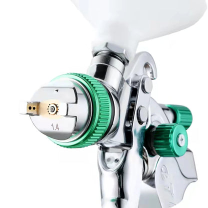 HVLP Spray Gun Adjustable Metal Atomizing Spray Gun for Painting Aerograph Cars Tool Flow Control Sprayer Paint Airbrush Set