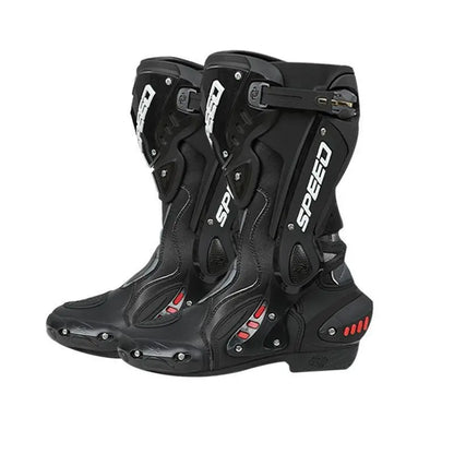 HOT  Men's Motorcycle Racing Waterproof Motorcycle Off-road Racing Rally Boots Four Seasons Anti-collision Protection Rider
