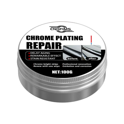 Chrome Refurbishment Paste: Polishes & Restores Car Wheels & Bumpers